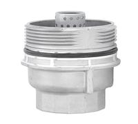 Srliya Herramienta de Llave de Tapa de Filtro de Aceite de 64,5 Mm, 14 Ranuras, Unidad de 3/8, Repuesto de Aleación de Aluminio para 04152-YZZA1 90430-12031 con Junta de Tapón de