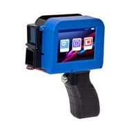 Srliya Impresora de Tinta de Mano HD Pantera Táctil LED Pistola de Inyección de Tinta Portátil Multifuncional con Mango