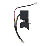 Srliya Interruptor de Accionamiento de Llave Eléctrica, Interruptor de Gatillo Inalámbrico, Control Electrónico de Velocidad, Voltaje de 36 V para Llave sin Escobillas con Luz,