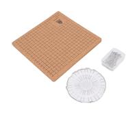 Srliya Juego de macramé para Principiantes de 30 Pines en T, Aguja de Madera Suave para Tejer Cuerdas, Tablero de macramé de Corcho con Manual de Usuario para Joyería Hecha a Mano,