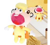 Srliya Juguete de Peluche de Pizza, Inspirado en la Película, para Aliviar el Estrés, Fácil de Llevar para Niños y Adultos, Suave y Colorido, Tamaño de 11 X 10,8 Pulgadas