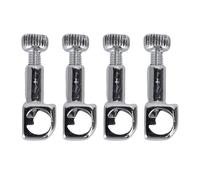 Srliya Kit de 4 PCS para Abrazaderas de Agujas de la Máquina de Coser de Estudio en el Hogar, Abrazaderas de Reemplazo de Acero Inoxidable, Soporte Estable para Tareas de Costura