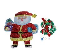 Srliya Kit de Guirnalda de Globos, Colores Brillantes, Piel Gruesa, Fácil de Abrir para Decoraciones Navideñas, Iluminación Educativa de Bricolaje, Látex, Papel de Aluminio