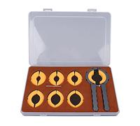 Srliya Kit de Herramientas para Quitar el Bisel del Reloj, Herramienta Profesional de Reparación de Relojes con Caja de Almacenamiento de Plástico para Quitar la Cubierta Protectora del