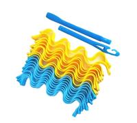 Srliya Kit de Peinado con Rizos en Espiral, Rizadores de Pelo para Mujeres y Niñas, Ligeros y Seguros, sin Calor, Tamaño Adecuado para Diferentes Cabellos Largos, 12 Piezas de Color Aleatorio, Uso