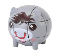 Srliya Lindo Juguete de Rompecabezas de Velocidad de Animal, Materiales de Primera Calidad, Desafío Educativo 3 X 3, Mejora la Interacción Entre e Hijos, Paquete de 6