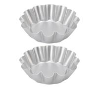 Srliya Molde para Pasteles, Mousses de Pan de Aleación de Aluminio Versátiles, Fácil Liberación para Familias Modernas Ocupadas