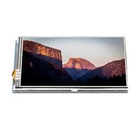 Srliya Monitor Portátil Raspberry 11 × 8 × 3 3.5 Pulgadas 480x320 Resolución Pantalla Táctil Tft LCD Colorida para