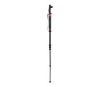 Srliya Monopié Telescópico Flexible de Fibra de Carbono para Cámara de 6 Secciones para Fotografía con Cabezal de Bastón
