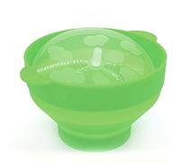 Srliya Palomitas De Maíz Para Microondas Silicona Plegable 240mm | Material de Calidad Alimentaria, Almacenamiento Plegable, Compatible con Horno, Uso en Viajes a Dormitorios, Recipiente