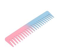 Srliya Peine para champú de Salón de Dientes Anchos, Peine para Peinar y Desenredar el Cabello para Cabello Seco y Húmedo, Diseño de Color Degradado, para Operaciones de Teñido Peinado