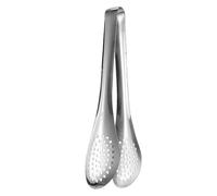 Srliya Pinzas para Alimentos Pinzas para Alimentos de Acero Inoxidable Agarre Seguro y Versátil para Servir de Cocina de Ancho Ajustable para Panadería Casera