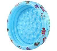 Srliya Piscina para Bebés, Material de PVC Duradero, Piscina Inflable, Fácil de Instalar, Azul, Portátil, Liviano, Adecuado para Baño, Playa, Lago (120 cm)