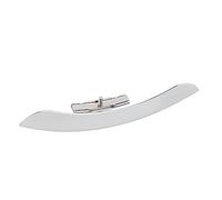 Srliya Placa Protectora Ajustable de Aleación de Zinc con Reposabrazos | Altura regulable, acabado cromado, fácil instalación, compatible con varios banjos.