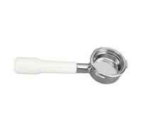 Srliya Portafiltro de café sin Fondo de Acero Inoxidable de 58 Mm para Máquinas Barsetto, Mejora de la Extracción para un café Delicioso, Desmontable y Fácil de Limpiar, Adecuado para Usuarios de