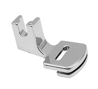 Srliya Prensatelas de Acero Inoxidable, Repuesto para Máquina de Coser Doméstica, con Diseño Simple y Práctico, para Coser Pliegues de Tela, Fruncir, Fruncir, Prensar Pie