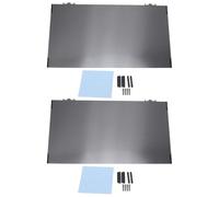 Srliya Protector de Pantalla de Computadora de 24 Pulgadas Película de Filtro de Privacidad Magnético para Pantalla Panorámica 16: 9 con Bloqueo de Luz Azul Antideslumbrante Anti Mirada (Dos Piezas)