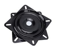 Srliya Reemplazo de Placa Giratoria para Taburete de Bar Resistente, Mecanismo Giratorio Cuadrado de 360 Grados para Sillón, Asiento de Muebles con Rodamiento de Bolas Sólido, N