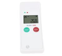 Srliya Registrador de Temperatura Digital USB con Pantalla LCD Fácil de Usar para Grabación de Temperatura de Cadena de Frío Almacenamiento de 65000 Grupos Tamaño Portátil