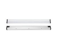 Srliya Riel para Mesa de Cena, Carril para Mesa RV, Aleación de Aluminio de 500mm, Carril de Soporte para Mesa de Pared a Prueba de Herrumbre de Alta Resistencia para Yate, Barco,