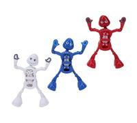 Srliya Robot de Cuerda de 3 Uds, Juguete Divertido, Cuerda Manual, Robot de Baile Seguro para Niños Mayores de 3 Años
