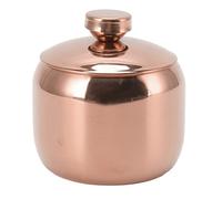 Srliya Sazonor de Acero Inoxidable Olla de Acero Inoxidable Condimento Condimento Sot de Saltinera de Azúcar Organizador de Almacenamiento de Jarro con Tapa (naranja)