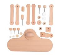 Srliya Soporte de Aro de Bordado Ajustable, Soporte de Bordado de Madera de Haya para Costura de Bricolaje, Soporte de Punto de Cruz Girado Multifuncional con Base Estable, Uso del