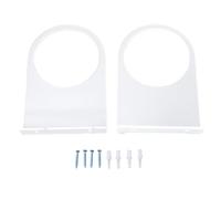 Srliya Soporte de Pared para Baloncesto, Estante de Exhibición Acrílico de Fútbol para Baloncesto, Fútbol, Voleibol, Pelota Deportiva, 2 uds. (Transparente)