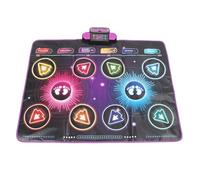 Srliya Tapete de Juego de Baile Tapete de Baile Electrónico con Música Incorporada, Reproductor Dual, Almohadilla de Juego de Baile Interactiva para Uso Doméstico