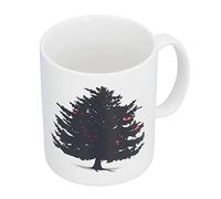 Srliya Taza Navideña Cambiante de Color con Calor por Inducción Taza de | Taza de árbol de Navidad, Taza de Inducción de Calor, Taza que Cambia de Color, Taza de café de Cerámica con de Color con