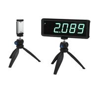 Srliya Temporizador de Sprints Inalámbrico, Reloj de Carrera Infrarrojo para Correr, Motocicleta, Carreras, Bicicleta Electrónica, Entrenamiento de Velocidad, Patinaje, Luz Verde