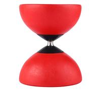 Srliya Triple Yoyo Chino, Divertido e Interesante para Todas Las Edades, Hecho de Material Amigable con el Medio Ambiente, con un Diseño Delicado, Adecuado para Principiantes, Ejerce (Rojo)