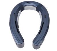 Srliya Ventilador de Cuello, Calefacción, Refrigeración, Doble Uso, sin Aspas, Velocidad del Viento Ajustable, Pantalla LED para Viajes Al Aire Libre, Ventilador Personal Portátil