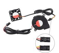 Srliya Ventilador de DC + Turbo Fan Kit Accesorios de Impresora 3D Partes Eléctricas 5V para Prusa I3 MK3 / 3S MK2 / 2.5 5V