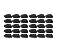 SRMAN 30Pcs Boquilla de Goma Tapa Clip Ligadura Proteger Punta Delicada para Flauta Clarinete SaxofónSax Piezas Accesorios