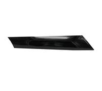 SRMAN Para Mini R57 R55 R56 07-15 - Embellecedor de poste de parabrisas delantero izquierdo, color negro brillante, moldura exterior una cubierta de pilar