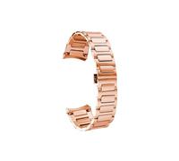 Srndsydak Compatible con Mido Multifort TV M049.526 22mm Cadena de reloj(Rose gold)