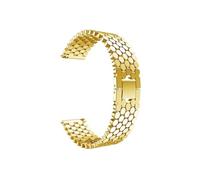 Srndsydak Correa de acero inoxidable de 22mm Compatible con Huawei Watch GT 4 3 2 46mm se Pro 2e Buds/Honor Magic(Gold,For Huawei Watch 4/4pro)