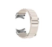 Srndsydak Correa de reloj Alpine Loop Compatible con Samsung Galaxy Watch 6 5 4/6Classic 4Classic/5Pro de nailon(Silver-F,For Galaxy 6Classic 47/43mm)