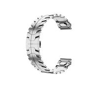 Srndsydak Correa de reloj de acero inoxidable de 22/20mm Compatible con Huawei GT54Pro 46mm/Amazfit Active 2/Samsung Galaxy 7 6 5 4(Silver,22mm)