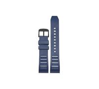 Srndsydak Correa de reloj de caucho fluorado de 20mm 22mm Compatible con Breitling Avenger Super Ocean.(Blue black pin buckle,20mm)
