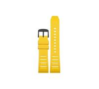 Srndsydak Correa de reloj de caucho fluorado de 20mm 22mm Compatible con Breitling Avenger Super Ocean.(Yellow black pin buckle,20mm)