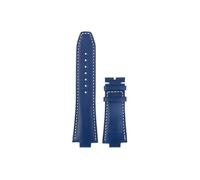 Srndsydak Correa de reloj de cuero genuino Compatible con Michael Kors Mk 8184 8729 9020 8152 9026 8296(B Blue-no buckle)