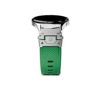 Srndsydak Correa de reloj de silicona de 22mm Compatible con Huawei Watch GT 5 4 Pro 46mm/Amazfit Balance Falcon/Oneplus 2 2R(Silver green,Huawei GT5 46mm)