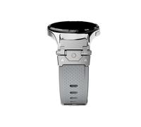 Srndsydak Correa de reloj de silicona de 22mm Compatible con Huawei Watch GT 5 4 Pro 46mm/Amazfit Balance Falcon/Oneplus 2 2R(Silver grey,Huawei GT5 46mm)