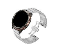 Srndsydak Correa de reloj de titanio de 22mm Compatible con Huawei Watch GT3 4 5 Pro/Amazfit Balance 2/Oneplus 3 2R(Silver,For Huawei GT5Pro 46mm)
