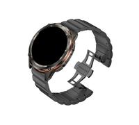 Srndsydak Correa de reloj de titanio de 22mm Compatible con Huawei Watch GT3 4 5 Pro/Amazfit Balance 2/Oneplus 3 2R(Black,For Huawei GT4 46mm)