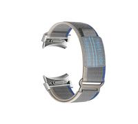 Srndsydak Correa de reloj Sin espacios Trail Loop Band Compatible con Samsung Galaxy Watch 6 5 4/6Classic 4Classic/5Pro(Grey blue silver,For Galaxy 6 40/44mm)