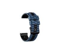 Srndsydak Correa de silicona de 22mm Compatible con Huawei Watch GT 3 Pro 2 46mm /SE GT Runner Buds(Blue Black,For GT 2 Pro)