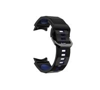 Srndsydak Correa deportiva Compatible con Samsung Galaxy Watch 6 Classic 47mm 43mm/ 6 5 4 44mm 40mm/ 5 Pro 45mm/ 4 classic 46mm 42mm(Black Midnight blue)